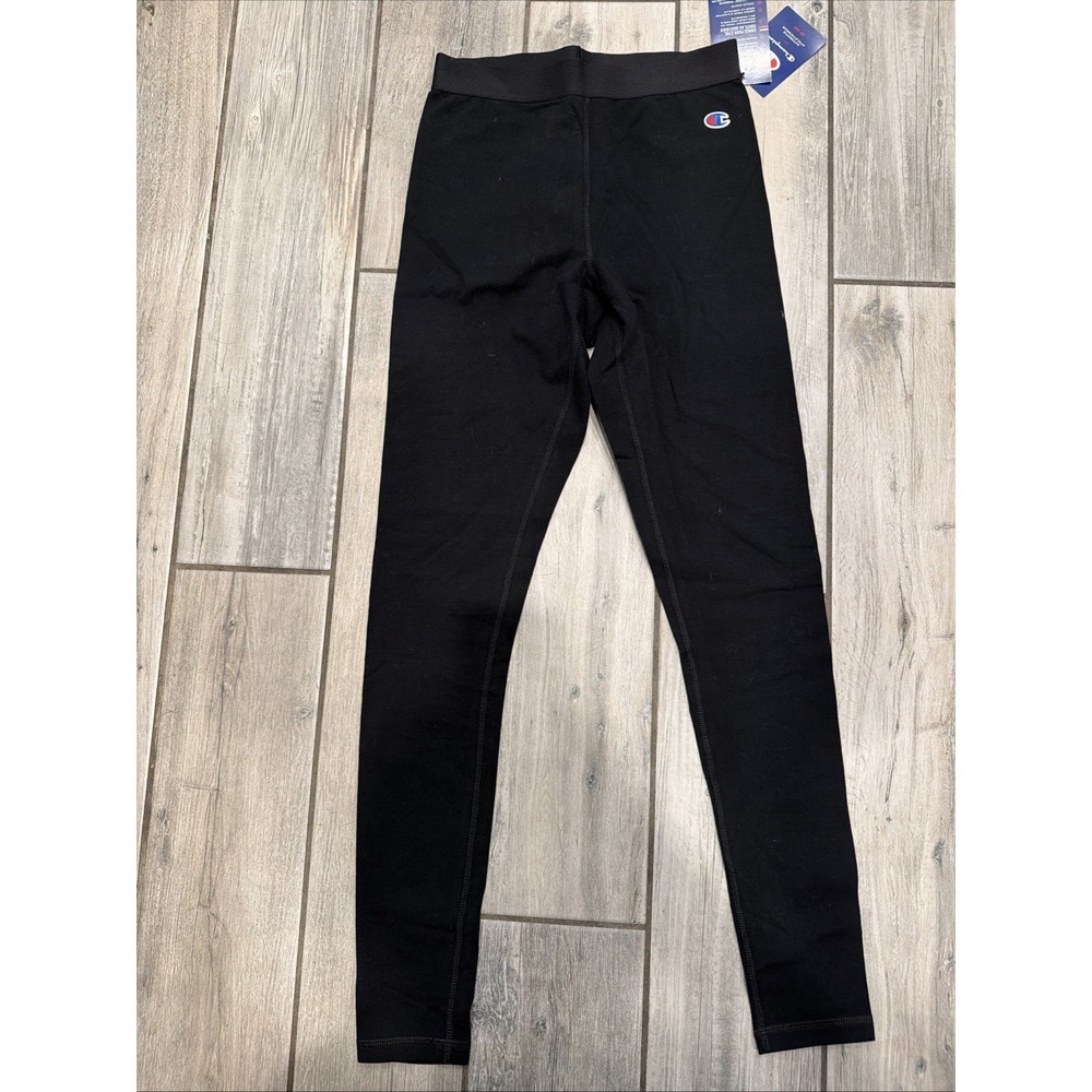 Champion Women's Authentic Black Leggings Medium NWT
